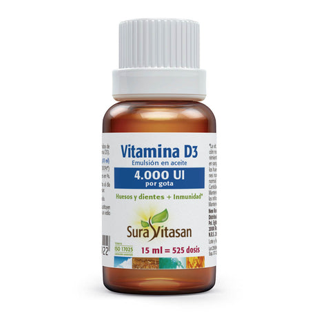 Vitamina D3 4.000 UI · Sura Vitasan · 15 ml