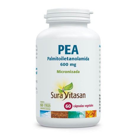 PEA (Palmitoiletanolamida) · Sura Vitasan · 60 cápsulas