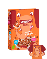 Cereales Kids Sabor Chocolate BIO · Smileat · 300 gramos
