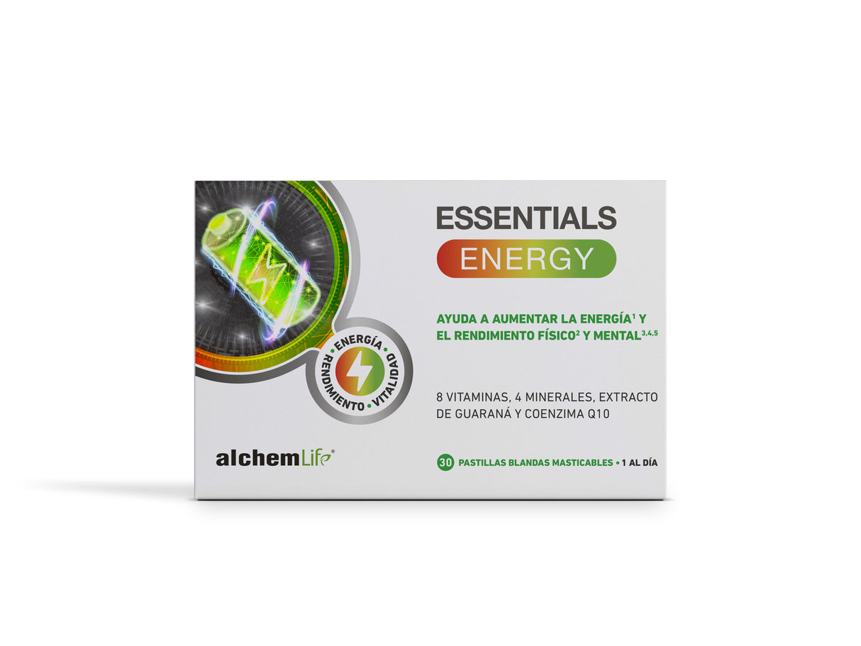 Essentials Energy · AlchemLife · 30 pastillas masticables