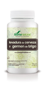 Germen de Trigo y Levadura de Cerveza · Soria Natural · 500 comprimidos