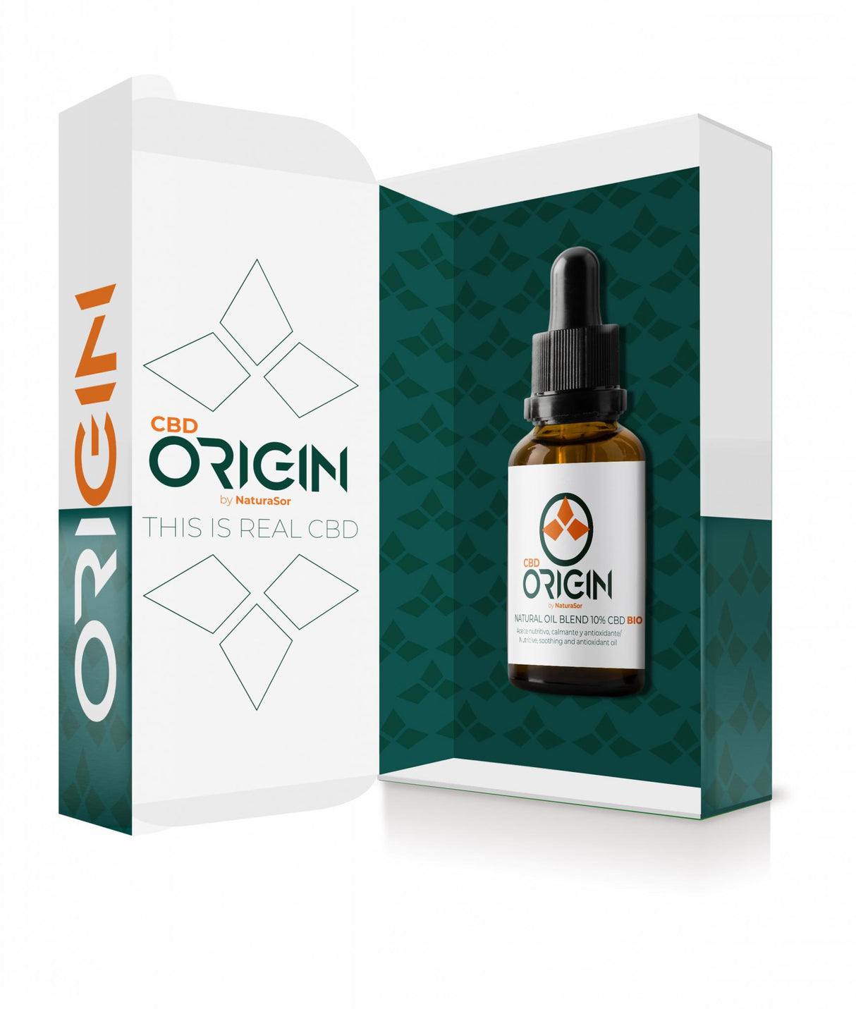 Natural Oil Blend 10% CBD · CBD Origin · 10 ml - 5