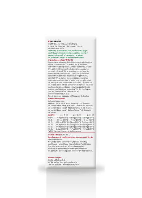 Ferrinat · Soria Natural · 250 ml