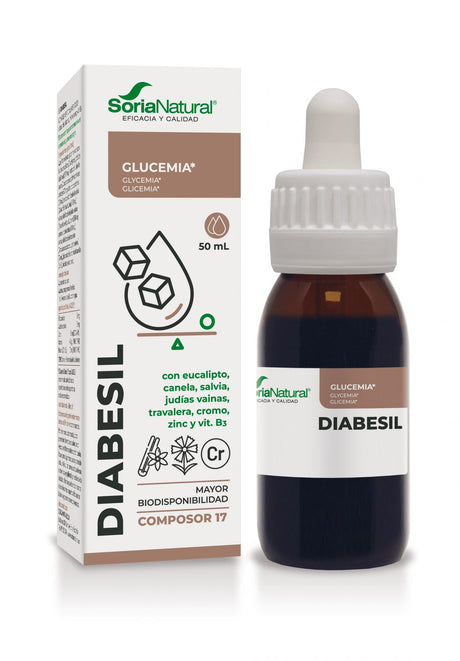 Composor 17 - Diabesil · Soria Natural · 50 ml - 1