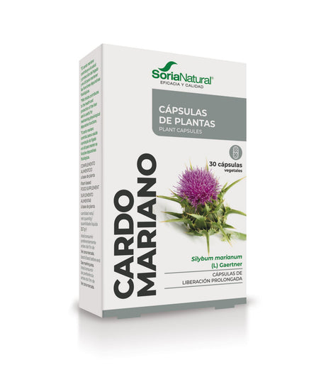 Cardo Mariano · Soria Natural · 30 cápsulas - 1