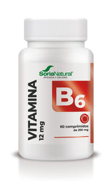 Vitamina B6 · Soria Natural · 60 comprimidos