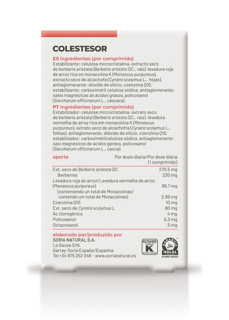 Colestesor  · Soria Natural · 30 comprimidos