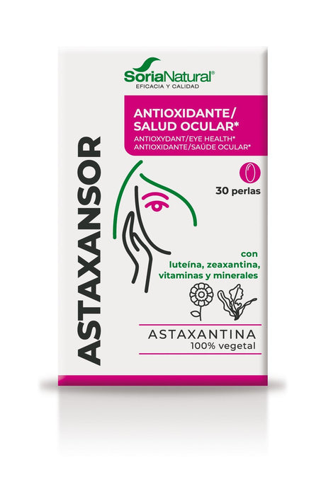 Astaxansor · Soria Natural · 30 perlas - 2