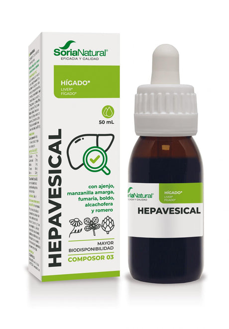 Composor 03 - Hepavesical · Soria Natural · 50 ml - 1
