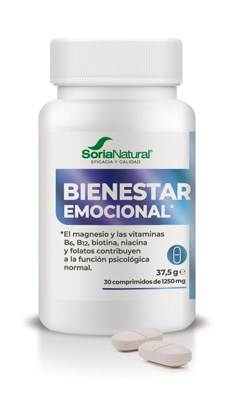 Bienestar Emocional · Soria Natural · 30 comprimidos - 1