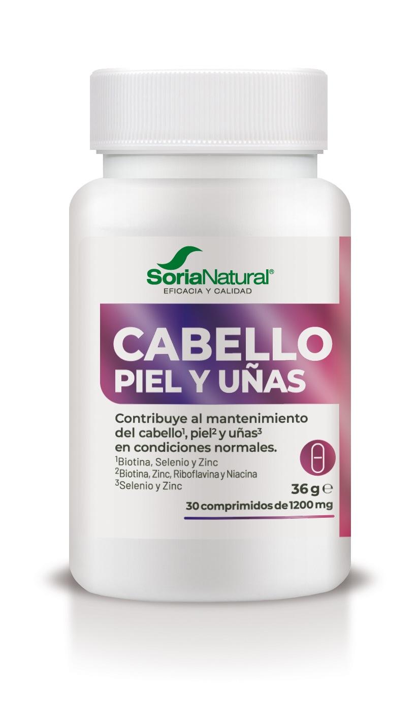 Cabello, Piel y Uñas · Soria Natural · 30 comprimidos - 4