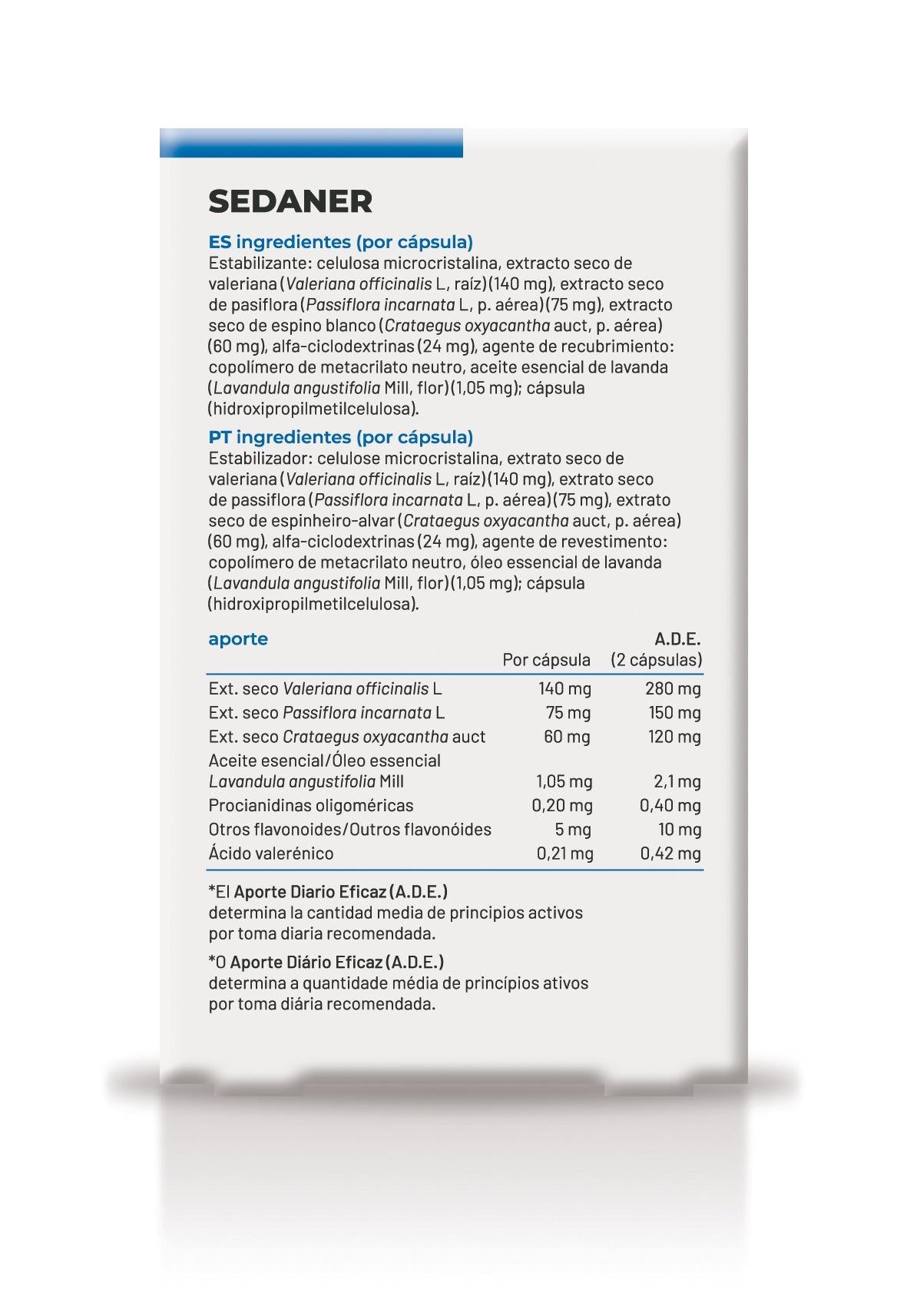 Sedaner Relax · Soria Natural · 30 cápsulas