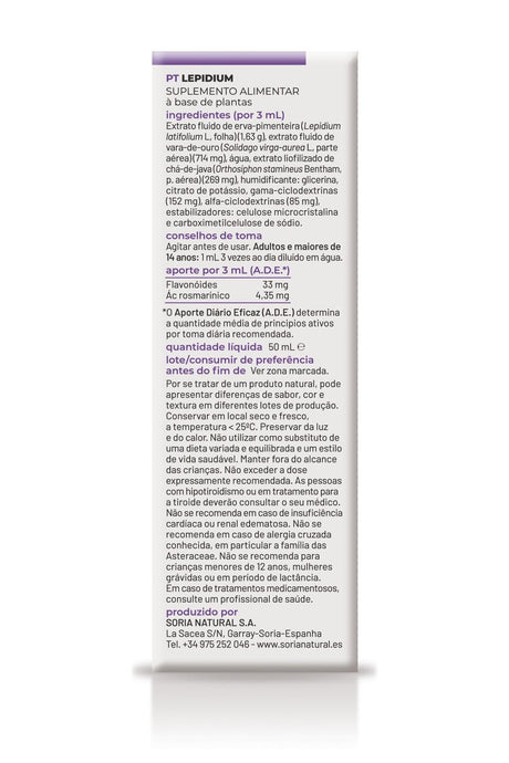 Composor 25 - Lepidium · Soria Natural · 50 ml