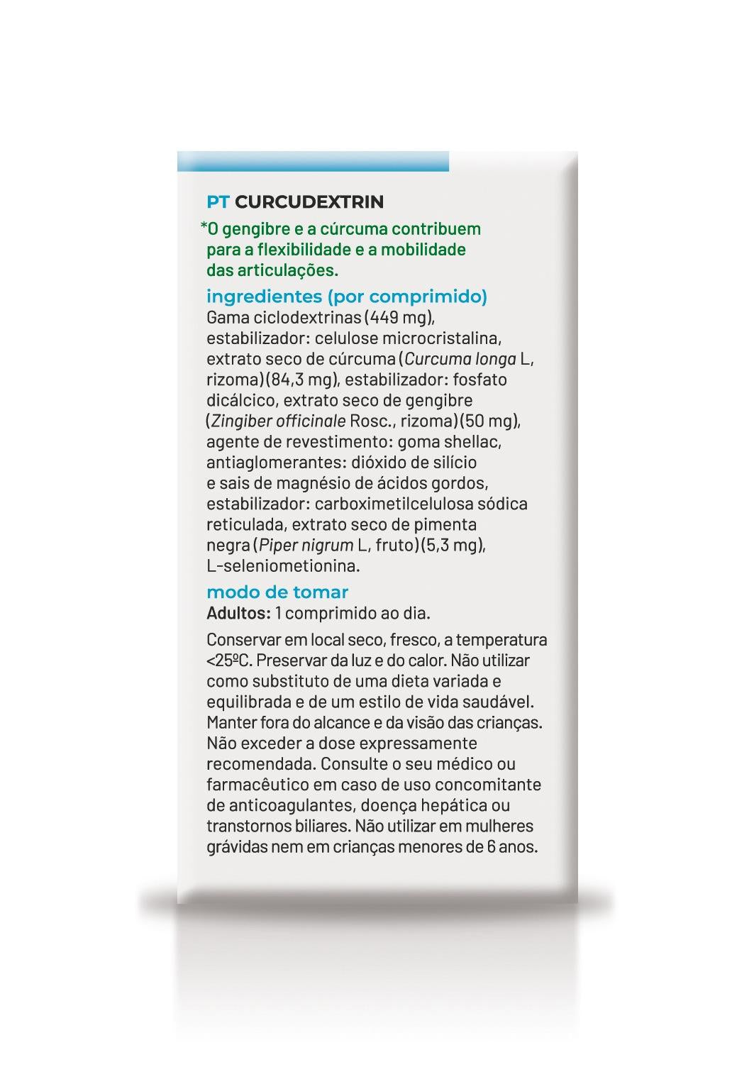 Curcudextrin · Soria Natural · 30 comprimidos