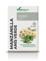 Manzanilla con Anís Verde Infusión · Soria Natural · 20 filtros