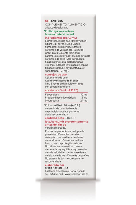 Composor 09 - Tensivel · Soria Natural · 50 ml