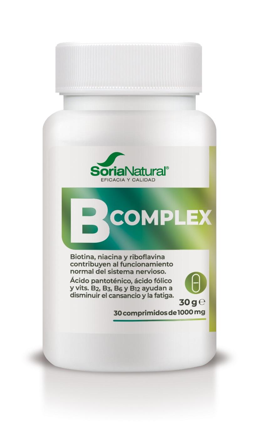 B-Complex · Soria Natural · 30 comprimidos - 4