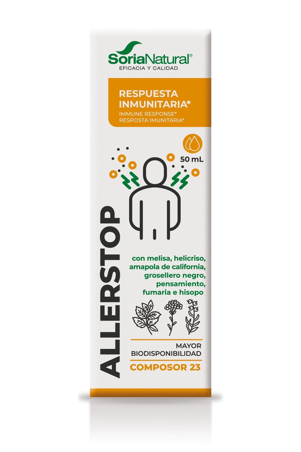 Composor 23 - Allerstop · Soria Natural · 50 ml