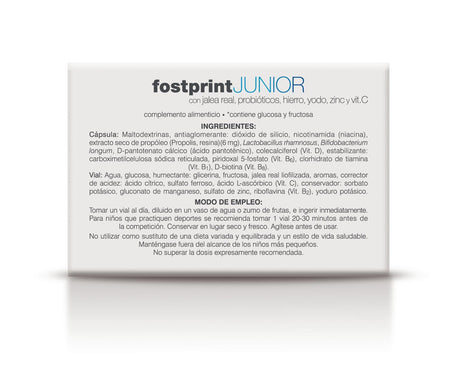 Fost Print Junior · Soria Natural · 20 viales
