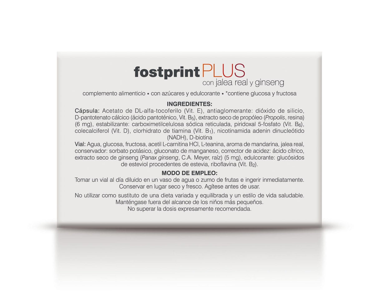 Fost Print Plus · Soria Natural · 20 viales