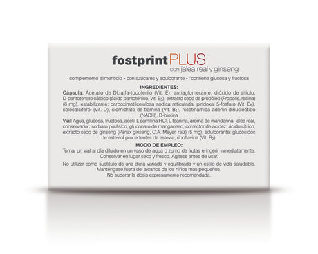Fost Print Plus · Soria Natural · 20 viales