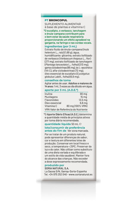 Composor 12 - Broncopul · Soria Natural · 50 ml