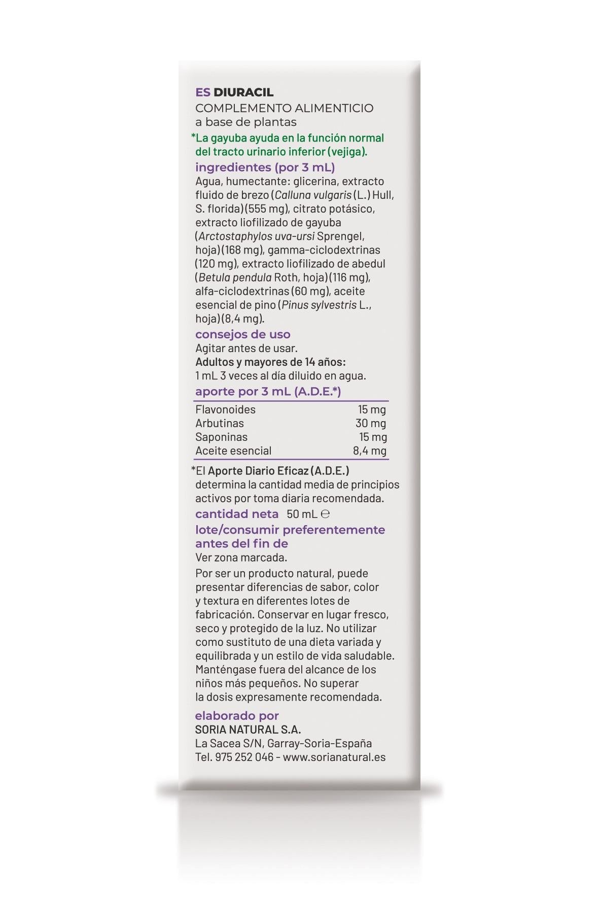 Composor 24 - Diuracil · Soria Natural · 50 ml