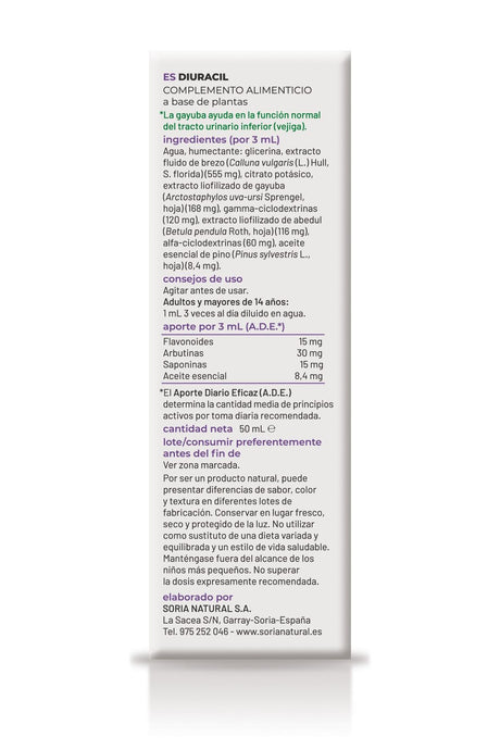 Composor 24 - Diuracil · Soria Natural · 50 ml