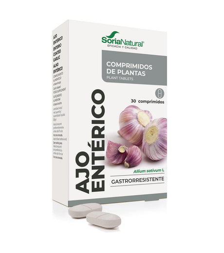 Ajo Entérico · Soria Natural · 30 comprimidos - 1