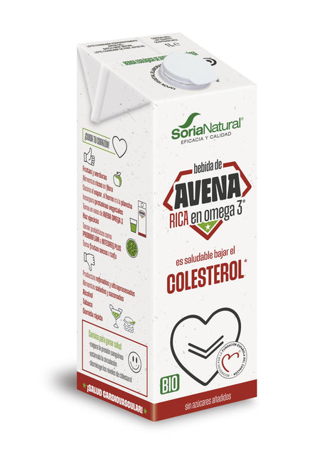 Bebida de Avena Rica en Omega 3 · Soria Natural · 1 litro - 1