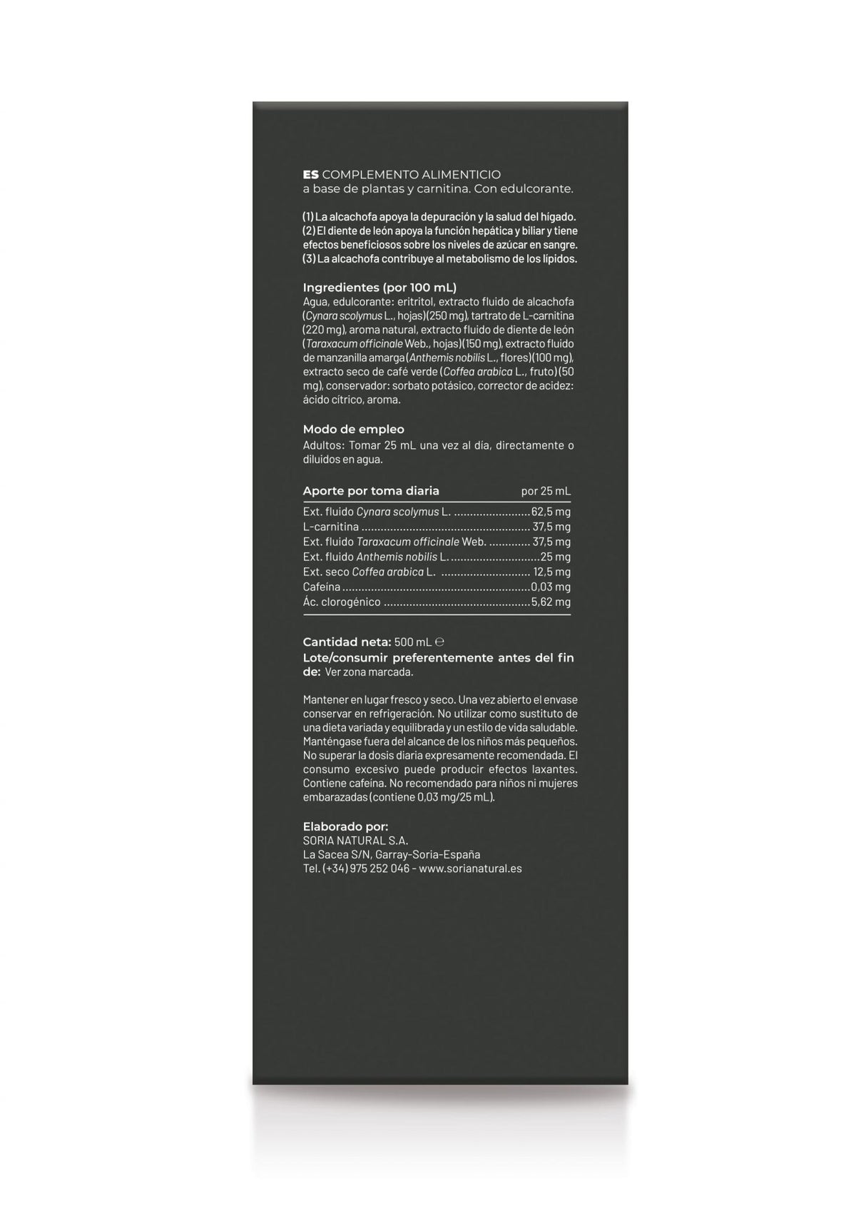 Drenavit · Soria Natural · 500 ml