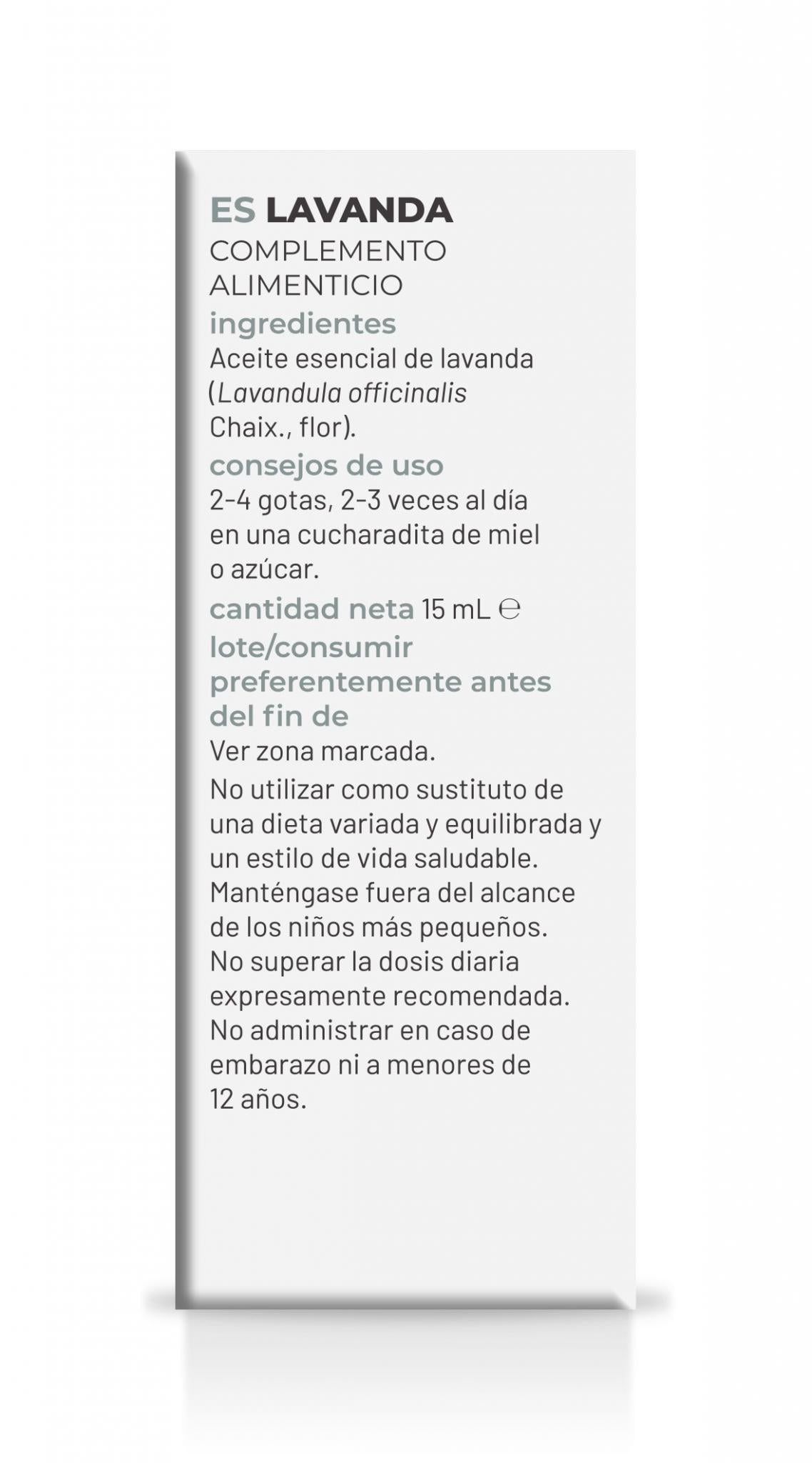 Aceite Esencial de Lavanda · Soria Natural · 15 ml