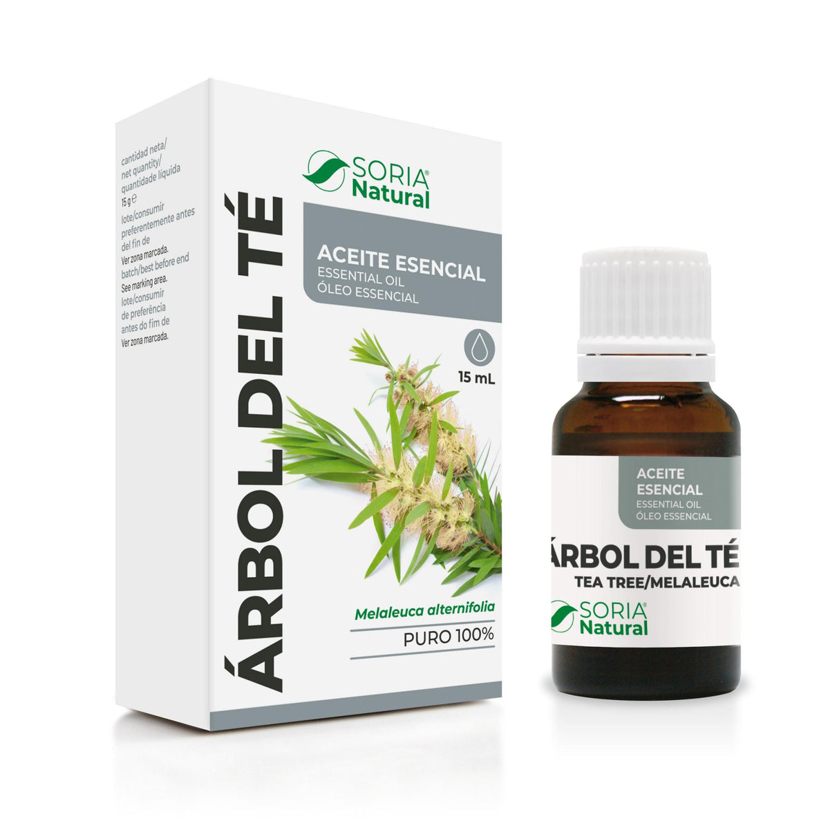 Aceite Esencial de Árbol del Té · Soria Natural · 15 ml - 1