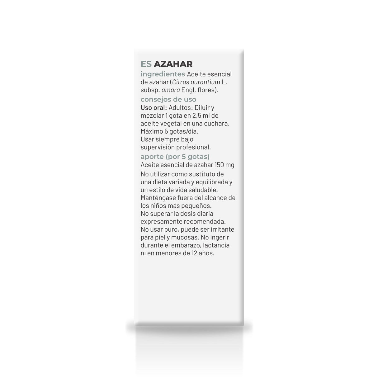 Aceite Esencial de Azahar Quimiotipado Soria Natural 5 ml