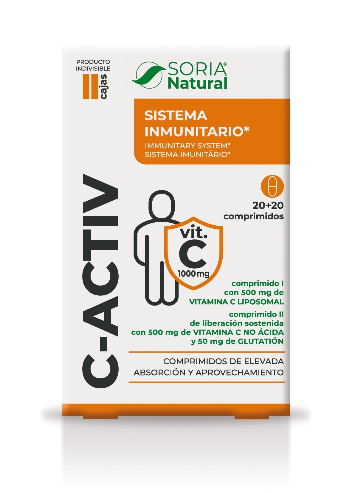 C-Activ · Soria Natural · 20+20 comprimidos - 3