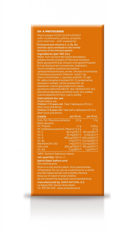 A Protegerse! · Soria Natural · 150 ml - 2
