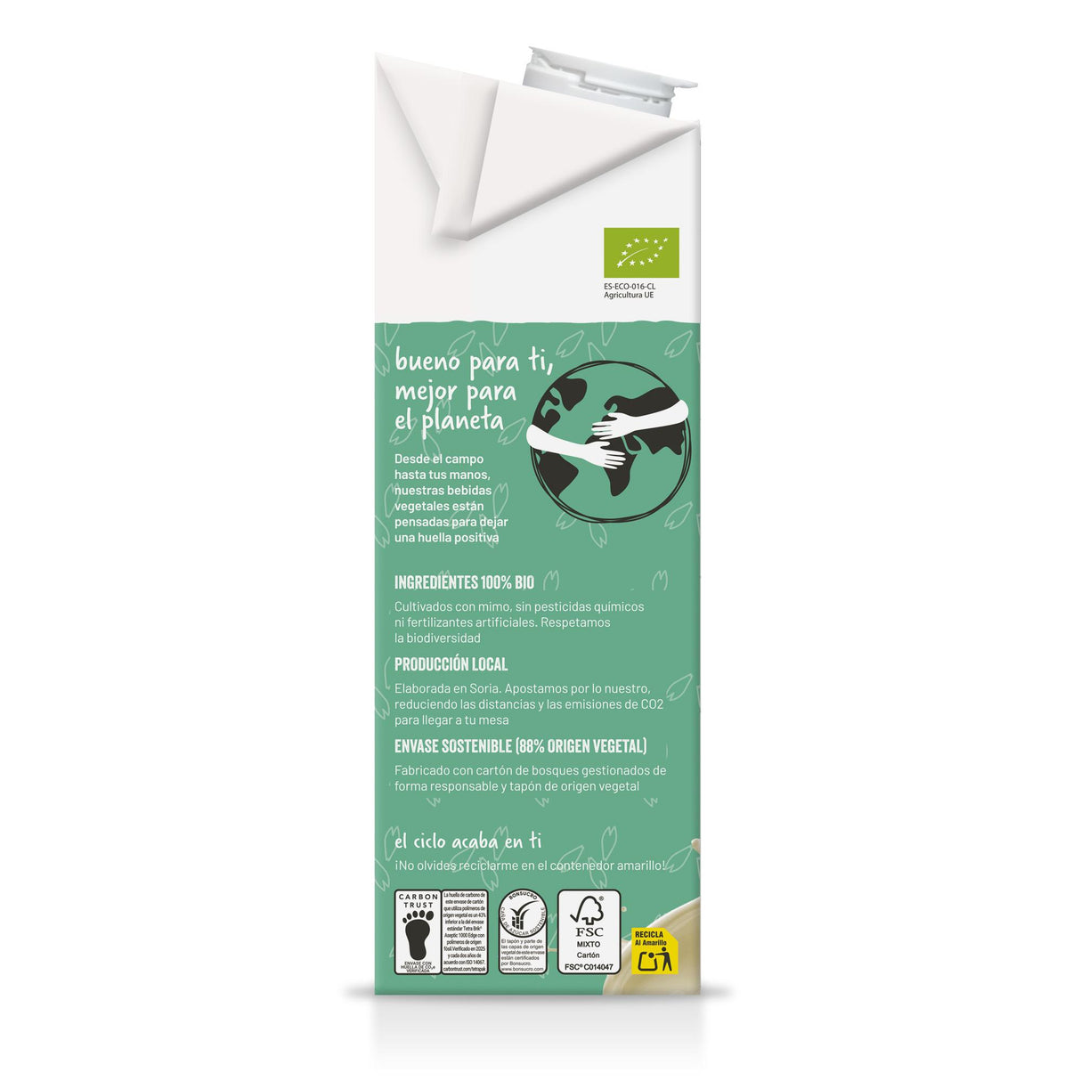 Bebida de Avena · Soria Natural · 1 litro - 3