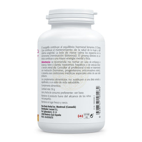 Fémina-Balance · Sura Vitasan — información nutricional