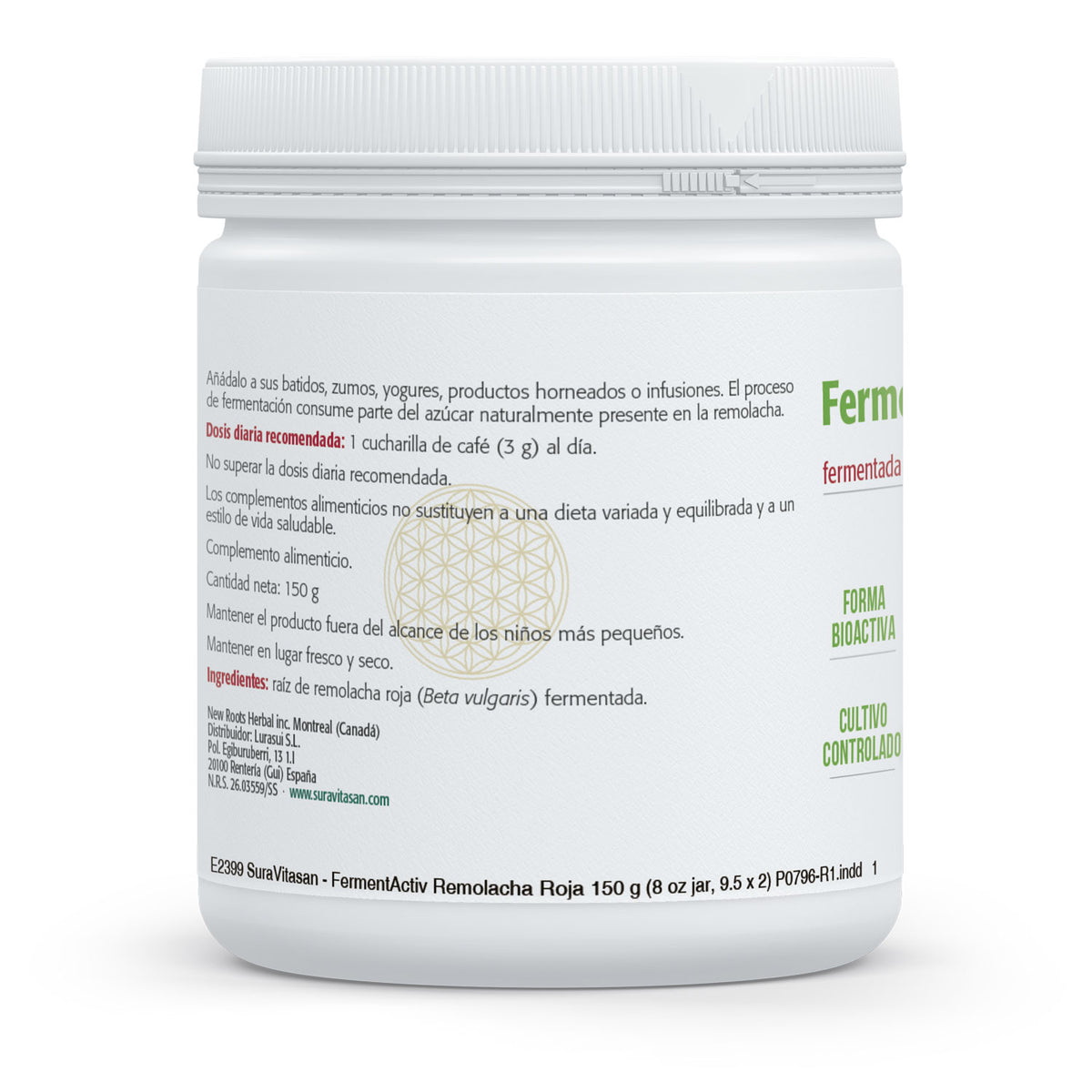 FermentActiv Remolacha Roja · Sura Vitasan — modo de uso