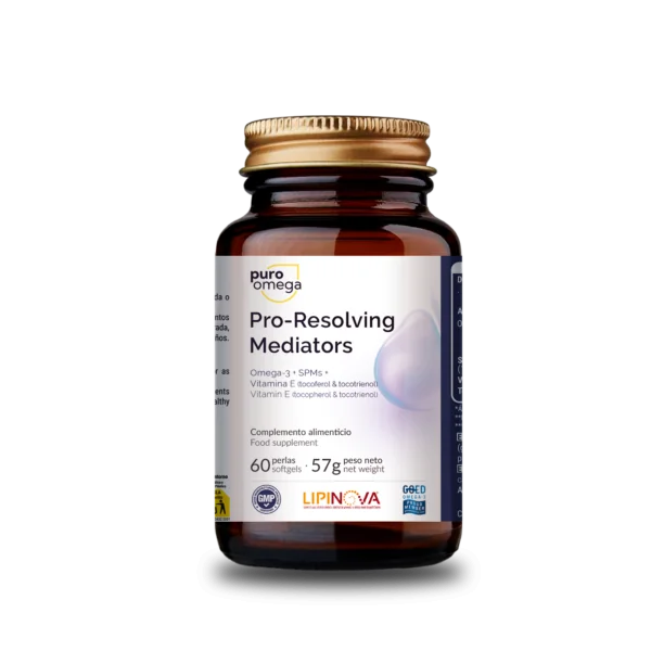 Pro-Resolving Mediators · Puro Omega · 60 perlas