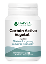 Carbón Activo Vegetal · Natysal · 60 cápsulas