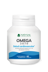 Omega 3-6-7-9 · Natysal · 60 cápsulas