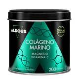 Colágeno Marino Hidrolizado con Magnesio y Vitamina C · Aldous · 200 cápsulas