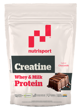 Creatina Creapure® & Proteína Chocomilk · Nutrisport · 500 gramos