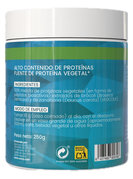 VEGCOL: Colágeno Vegano · Sotya · 250 gramos