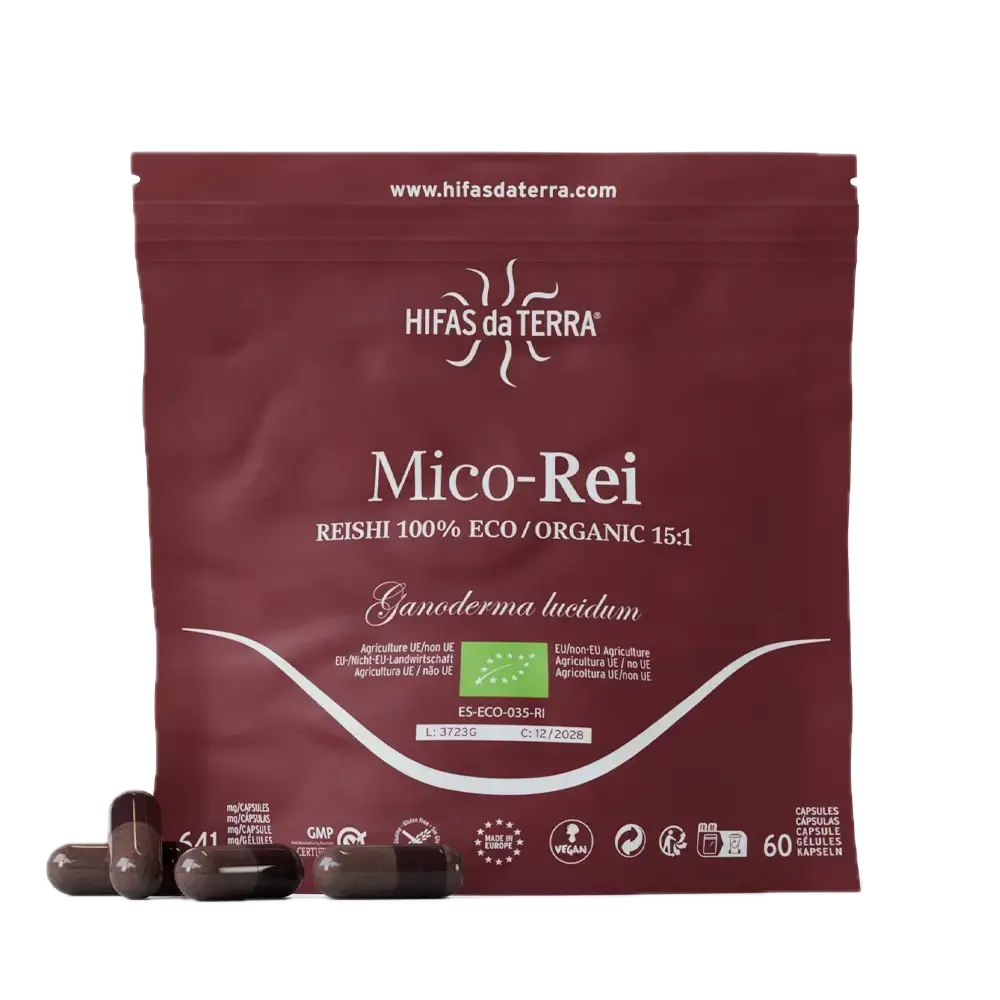 Refill Mico-Rei · Hifas da Terra · 60 cápsulas