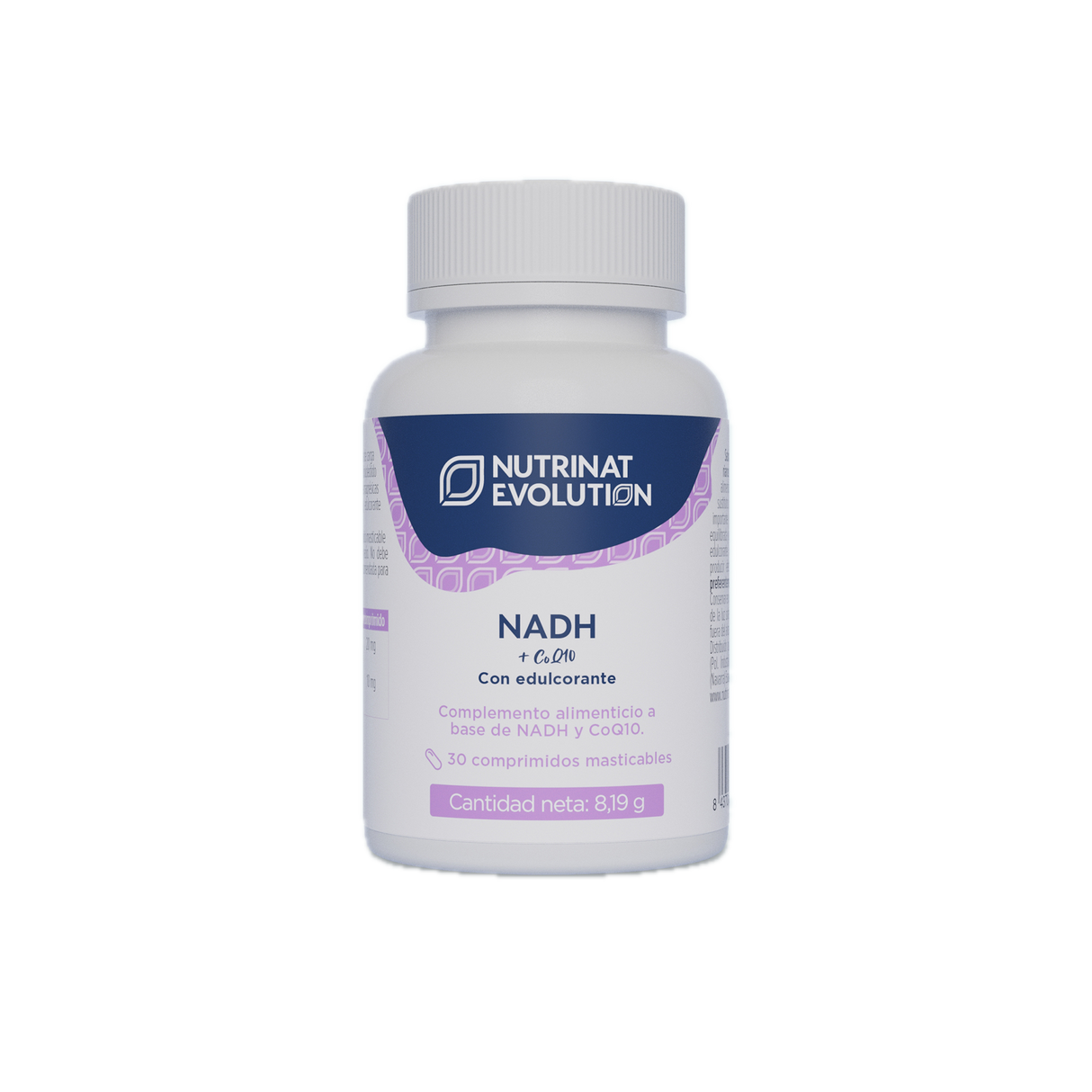 NADH + CoQ10 · Nutrinat Evolution · 30 comprimidos masticables