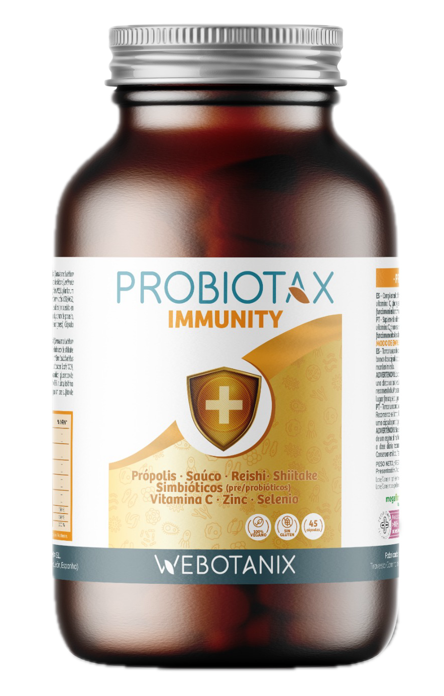Probiotax Immunity · Webotanix · 45 cápsulas