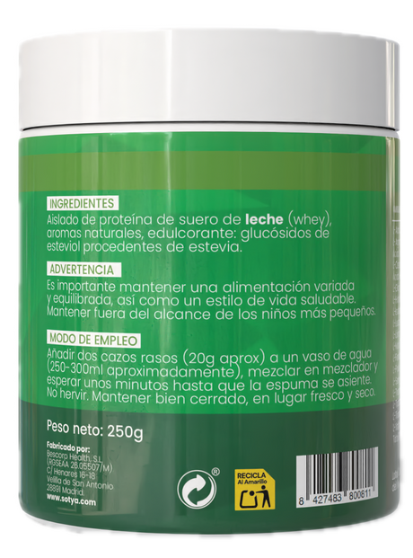 Clear Whey Protein Mojito · Sotya · 250 gramos