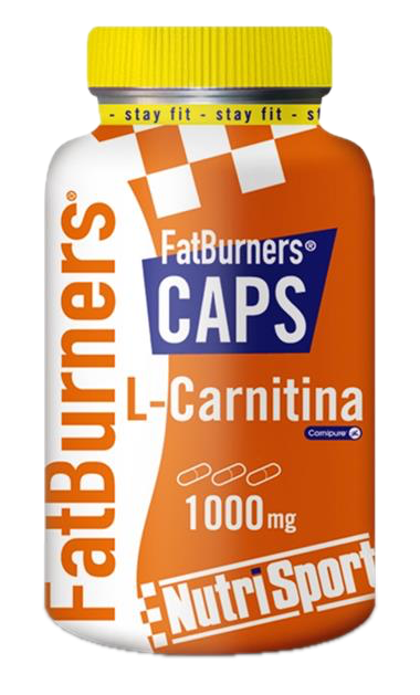 Fat Burners 500 con L-Carnitina · Nutrisport · 105 cápsulas